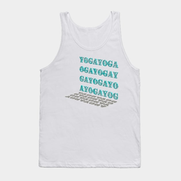 Yoga sudoku Tank Top by M[ ]